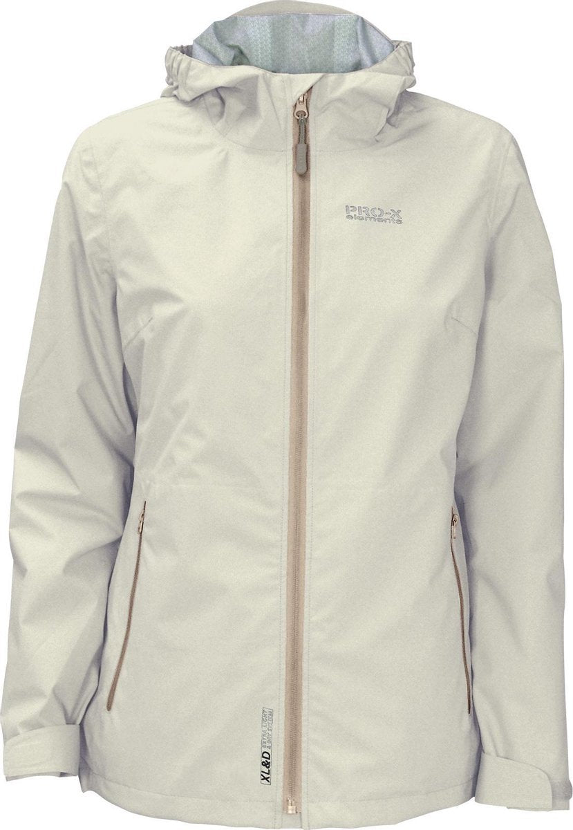 Pro-x Elements Outdoorjas Kim Dames Polyamide Beige Maat 46