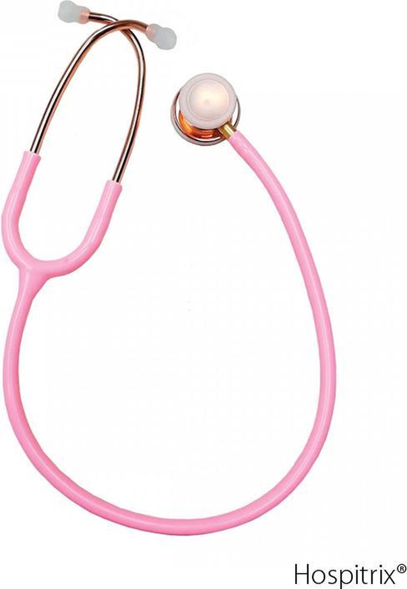 Hospitrix Stethoscoop Professional Line Gold Edition Pink