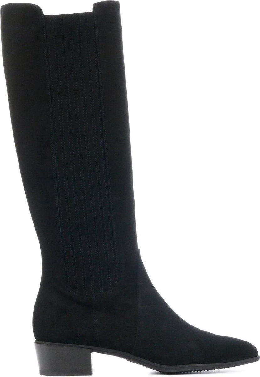 Lilian Vrouwen Suède  Klassieke laarzen / Laarzen / Damesschoenen 11756n - Zwart - maat 37.5
