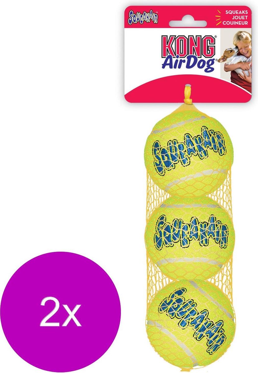 Kong air tennisbal extra small - 2 st à 3 st