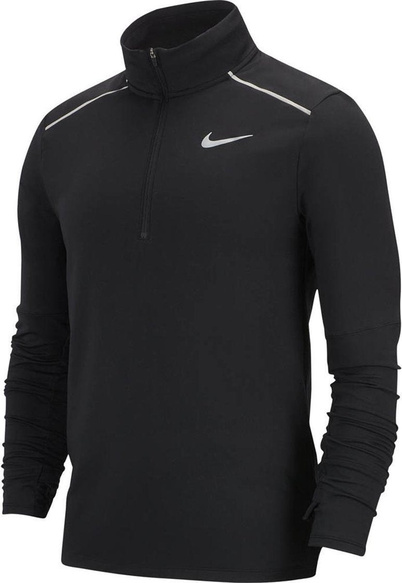 Nike - Element 3.0 Running Top  - Zwart - Heren - maat  XXL