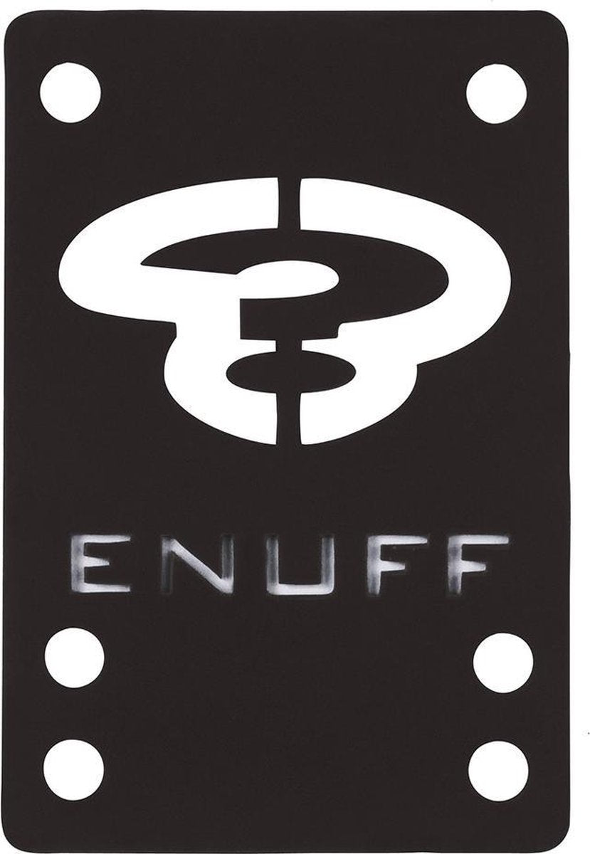 Enuff Skateboards Enuff shockpads 1mm zwart