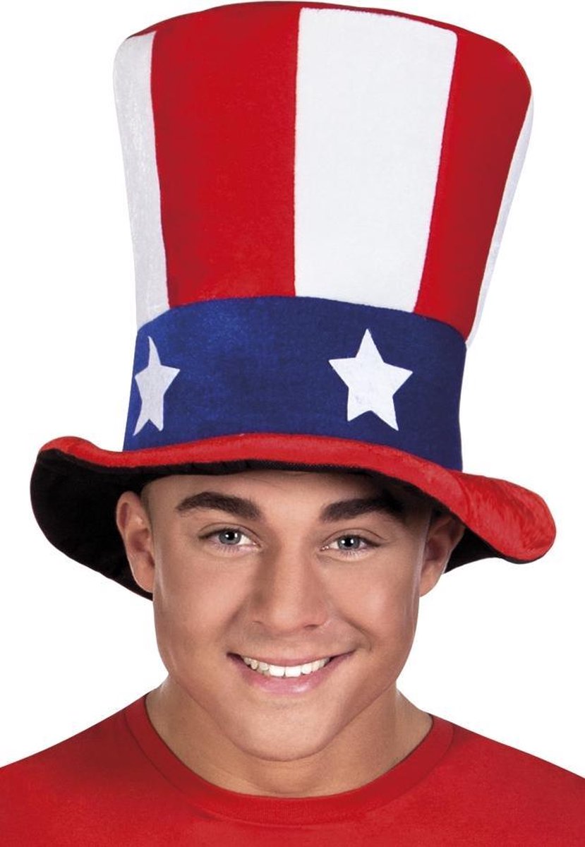 12 stuks: Hoed Amerika - Uncle Sam