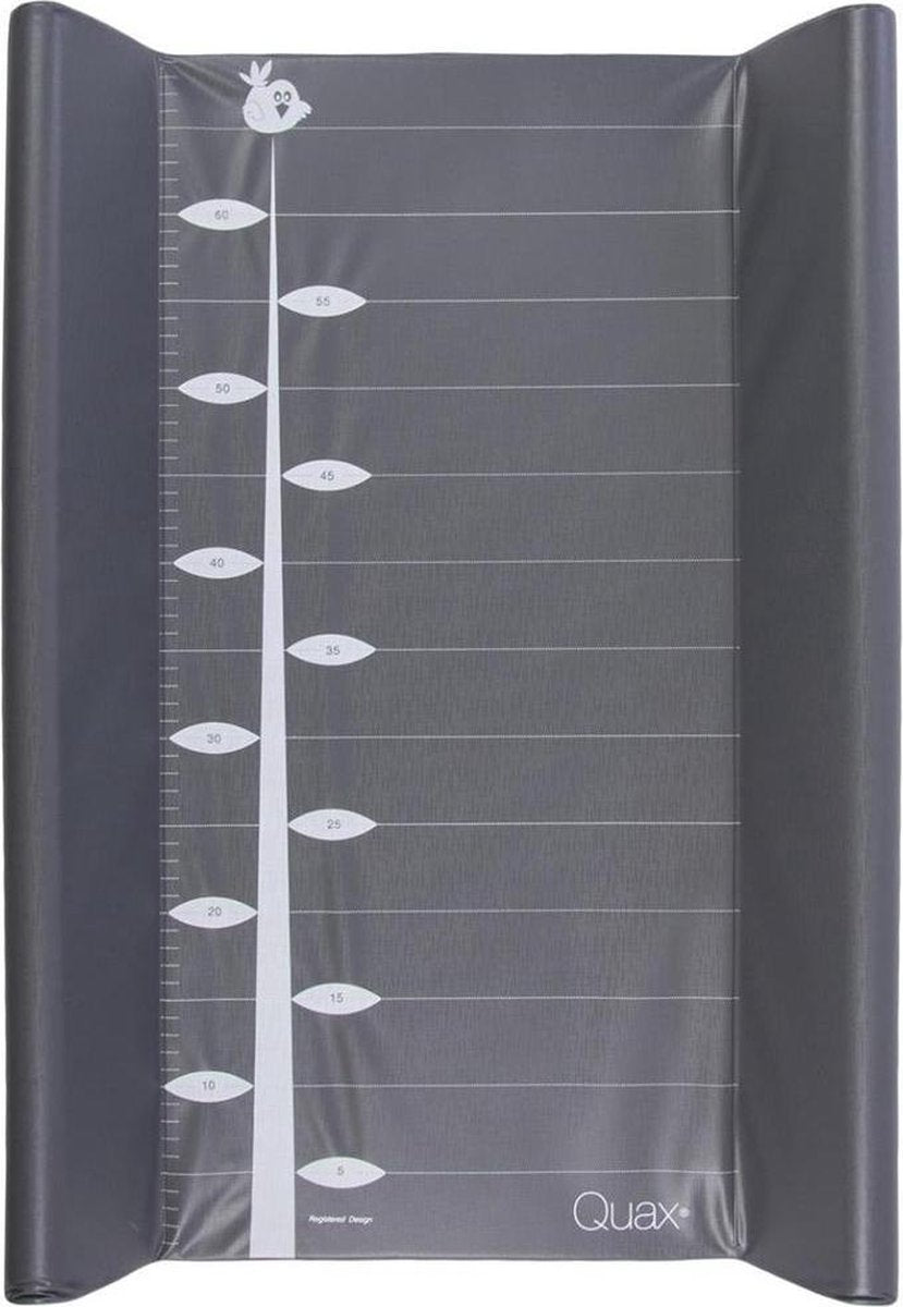 Quax Aankleedkussen Met Meetlat Dark Grey