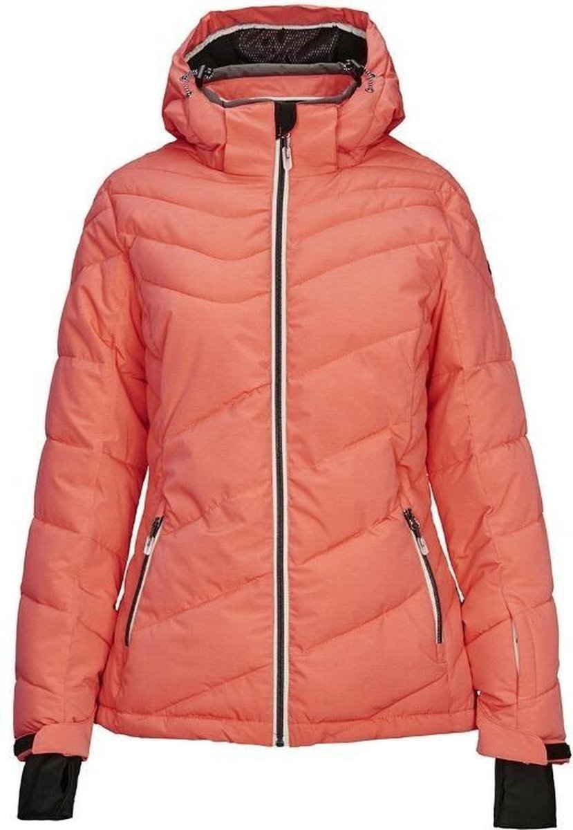 Killtec dames ski jas Ocisa oranje/rood - maat 40