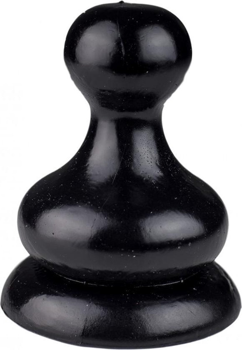 XXLTOYS - Vulpen - Plug - Inbrenglengte 11 X 8.5 cm - Black - Uniek design Buttplug - Stevige Anale Plug - Made in Europe