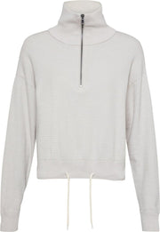 Varley sporttrui buckingham Lichtgrijs-S