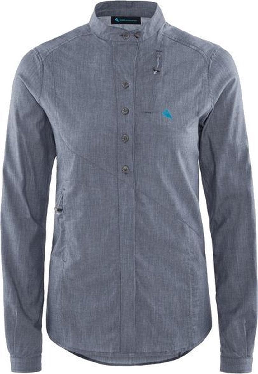 Klättermusen Outdoorblouse Lofn Dames Tencel Navy Mt M