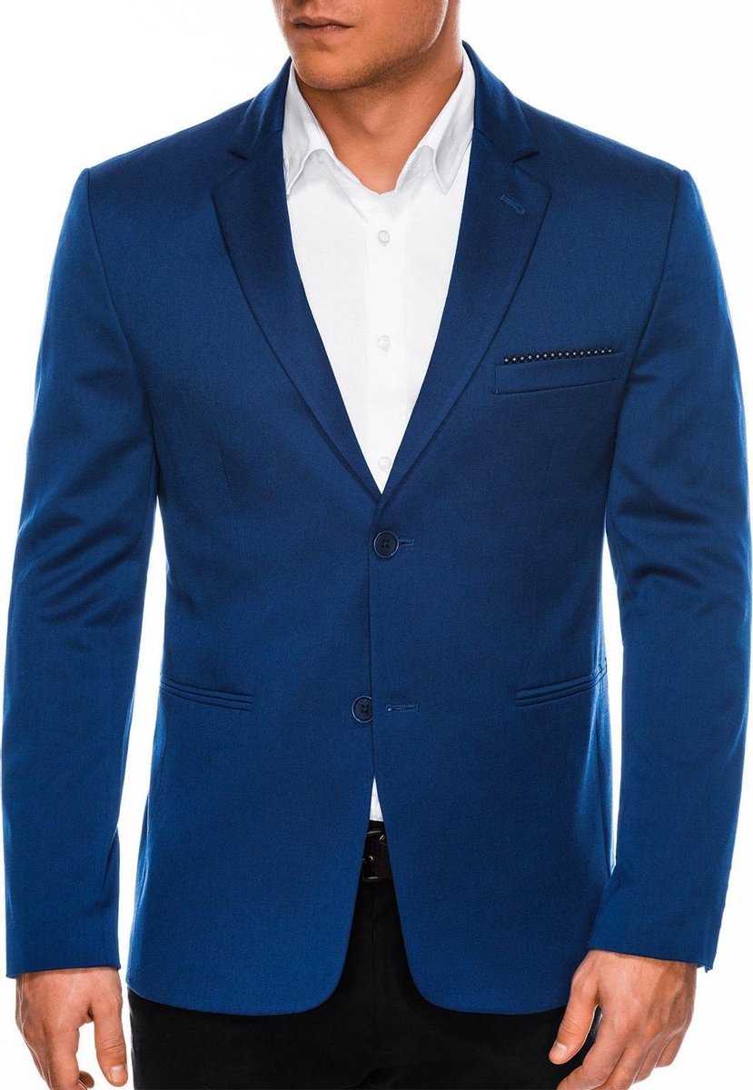 Heren - Colbert - Blauw - M96