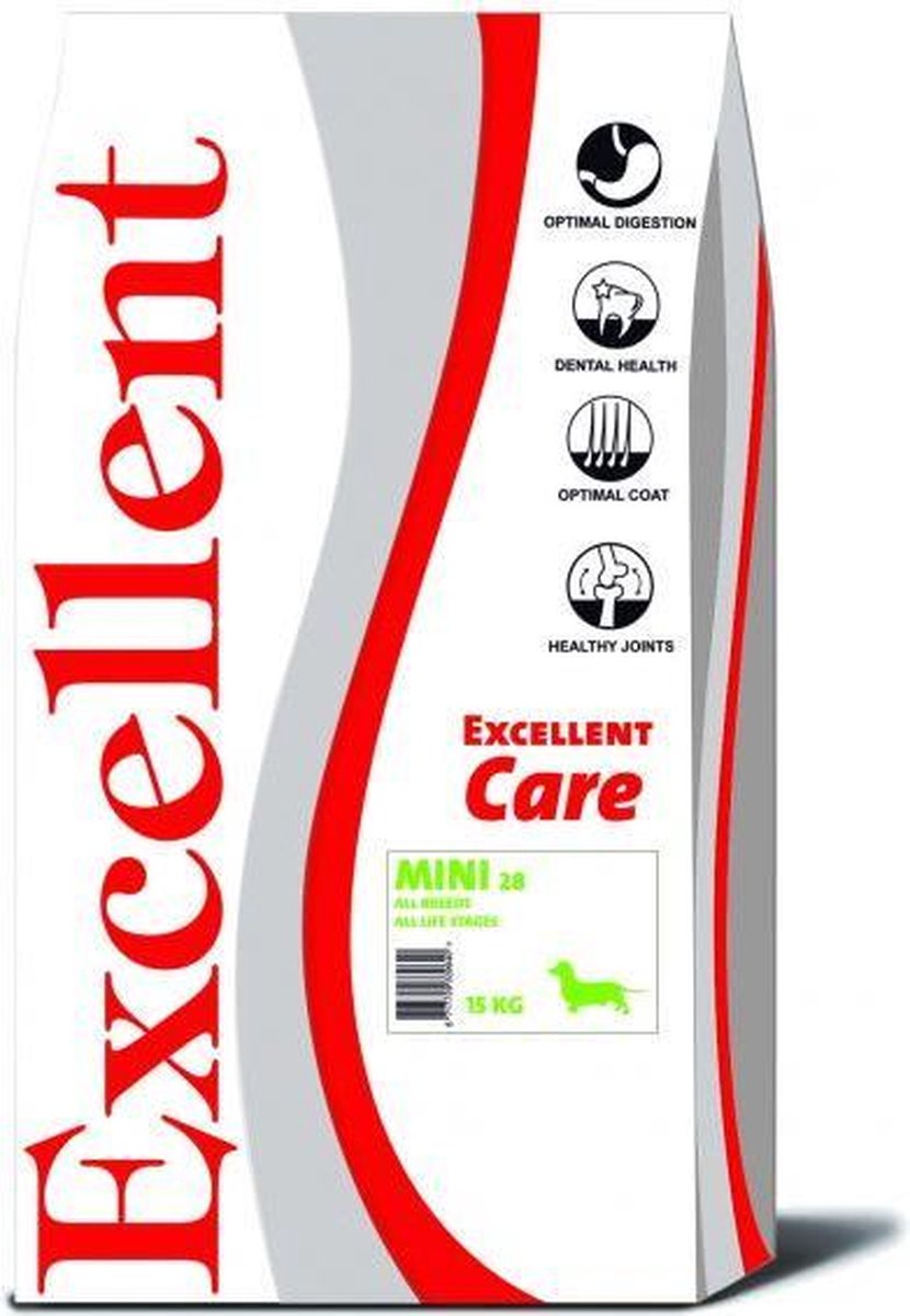 Excellent Care Mini 28 - Hondenvoer - 15 kg