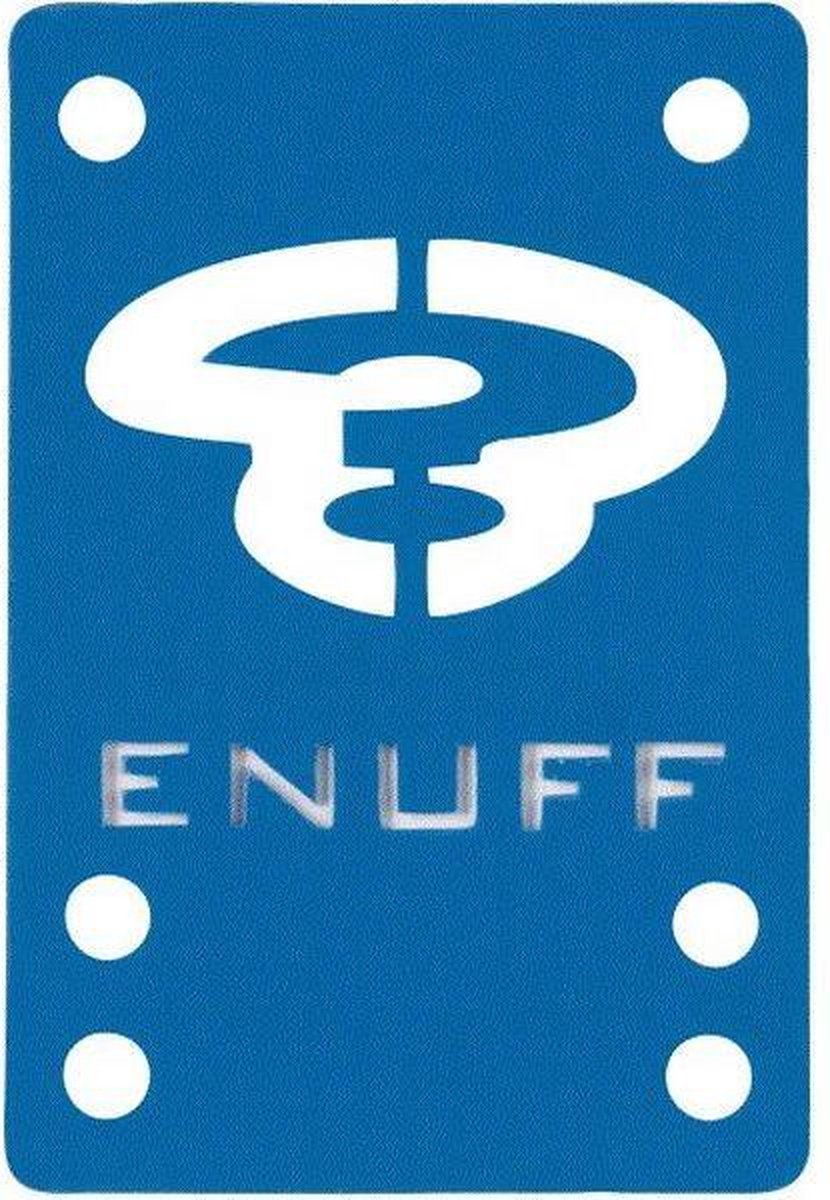 Enuff Skateboards Enuff shockpads 1mm blauw