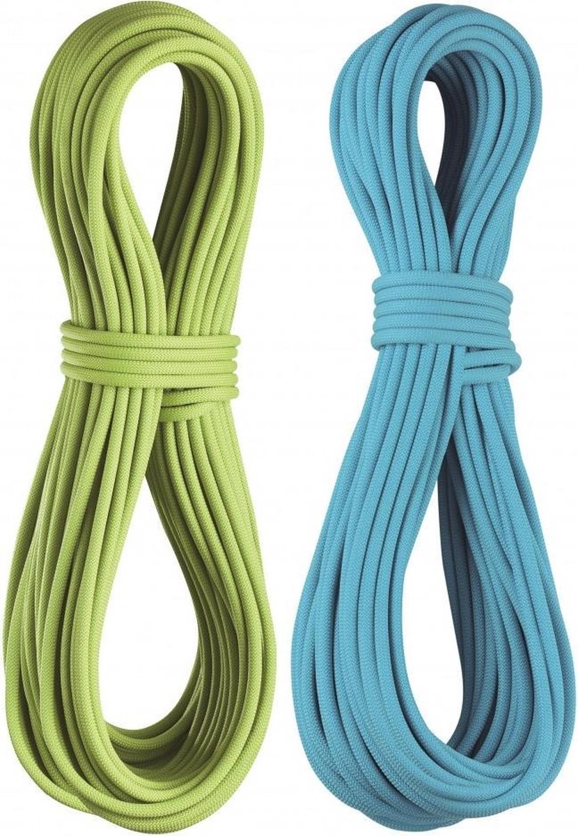 Edelrid Apus 7.9 Pro Dry geïmpregneerd dubbel- en tweelingtouw 50 meter Groen