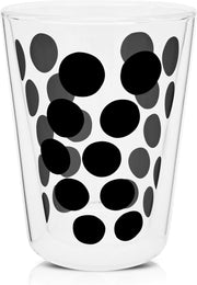 Zak!Designs Dotdot Theebeker - Dubbelwandig - 35 cl - Zwart