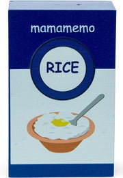 Mamamemo Pak Rijstpudding 10 Cm Hout Blauw/wit