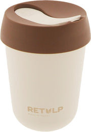 Retulp - Travel mug - 275 ml - Koffiebeker to go - Mok - Chocolate Brown