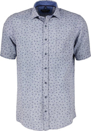 Casa Moda Overhemd - Regular Fit - Blauw - 4XL Grote Maten