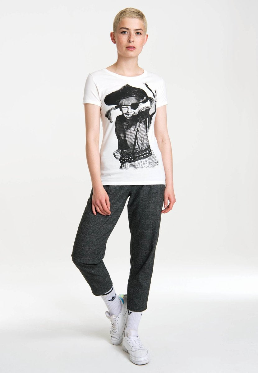 Pippi piraat shirt dames - Medium