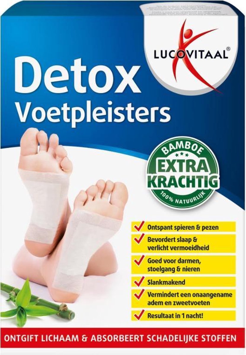 Lucovitaal Detox voetpleisters