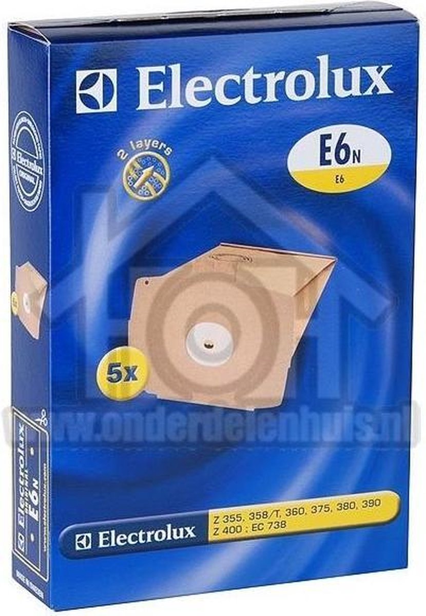 Stofuigerzak Electrolux E6 Origineel 5 stuks