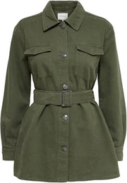 Onlmilla Life Belted Utility Jacket 15226872 Kalamata