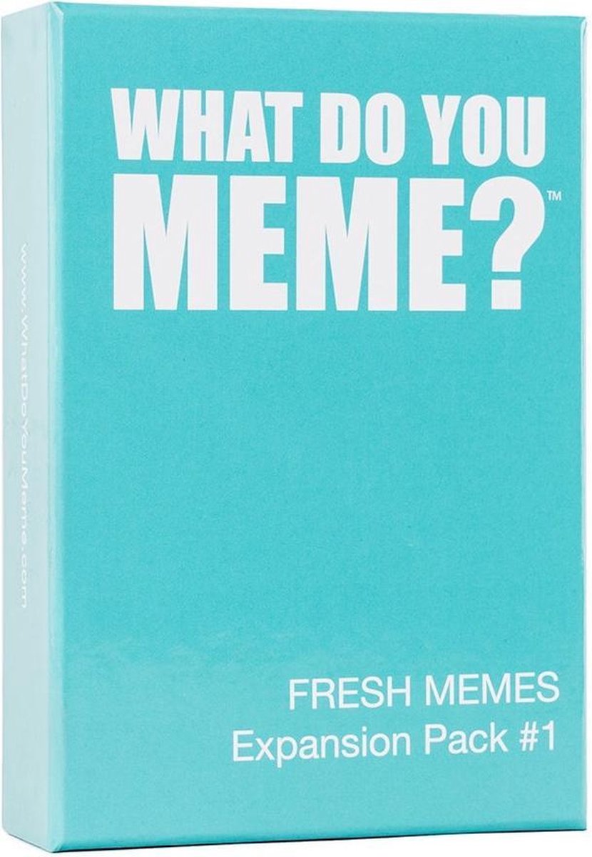 Fresh Memes Expansion Pack 1 - Engelstalig
