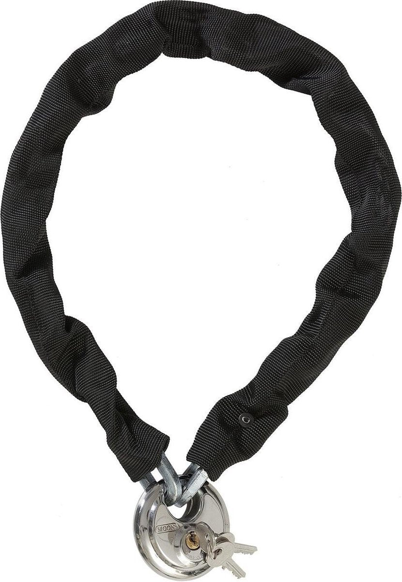 Falkx Kettingslot Discus Met Nylon Hoes 1200 X 8 Mm Zwart