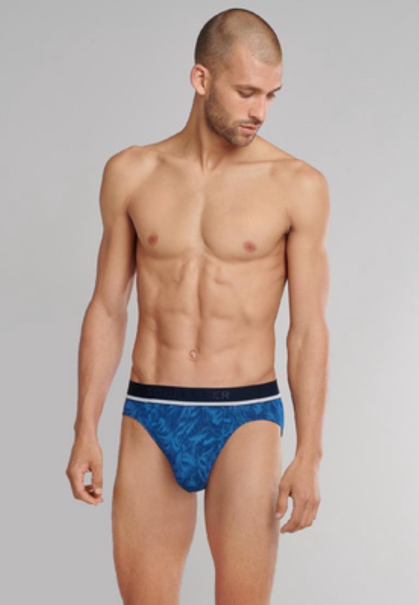 Schiesser Slip Blauw - maat 7 - 3 stuk(s)