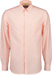 Ledûb Overhemd - Modern Fit - Oranje - 48