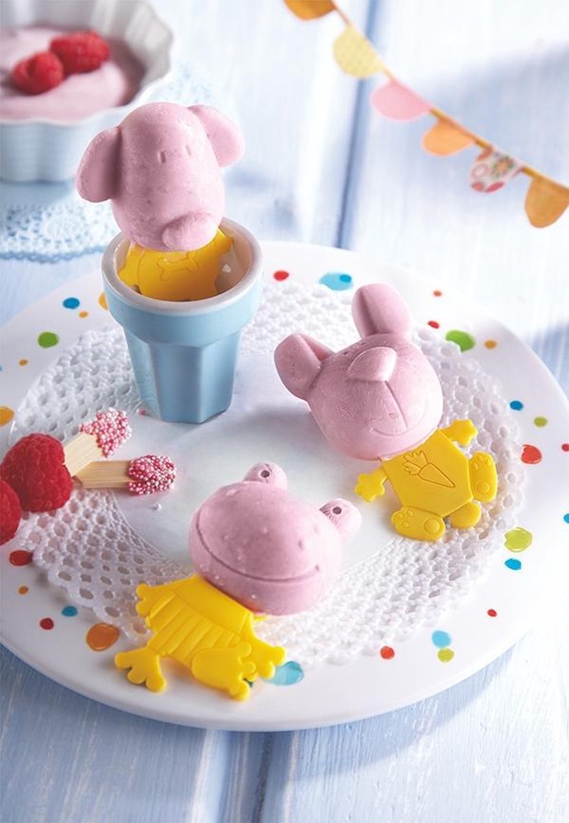 Family Food Stars - Ijsvormpje Schattige Vriendjes