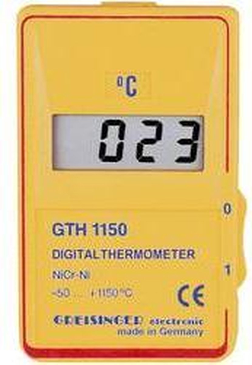 Greisinger GTH 1150 C Temperatuurmeter -50 tot +1150 °C Sensortype K