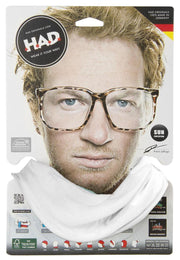 Had Hoofddoek Solid White 24 X 50 Cm