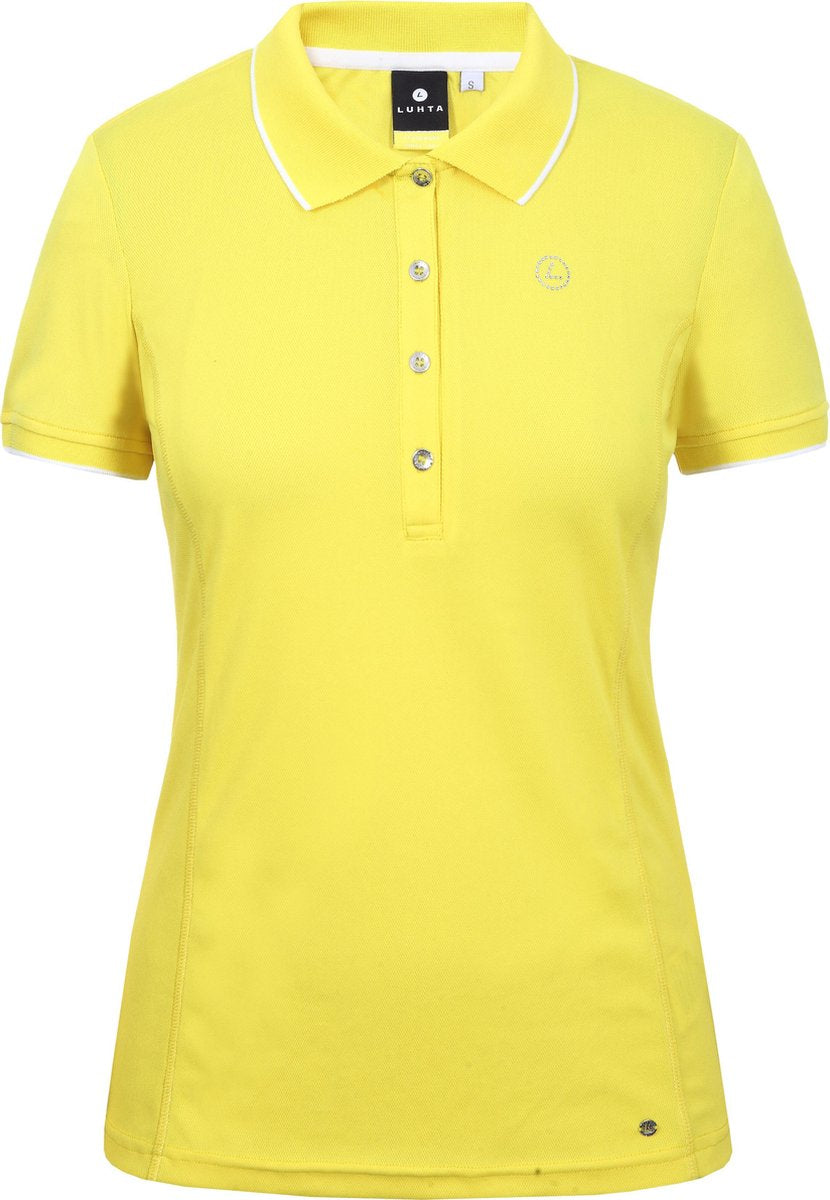 Luhta Dames Polo - AIROKSELA - Geel - M