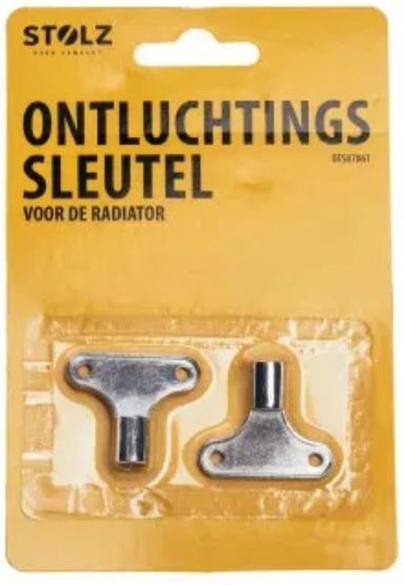 Ontluchtingssleutel verwarming - Set van 2 stuks