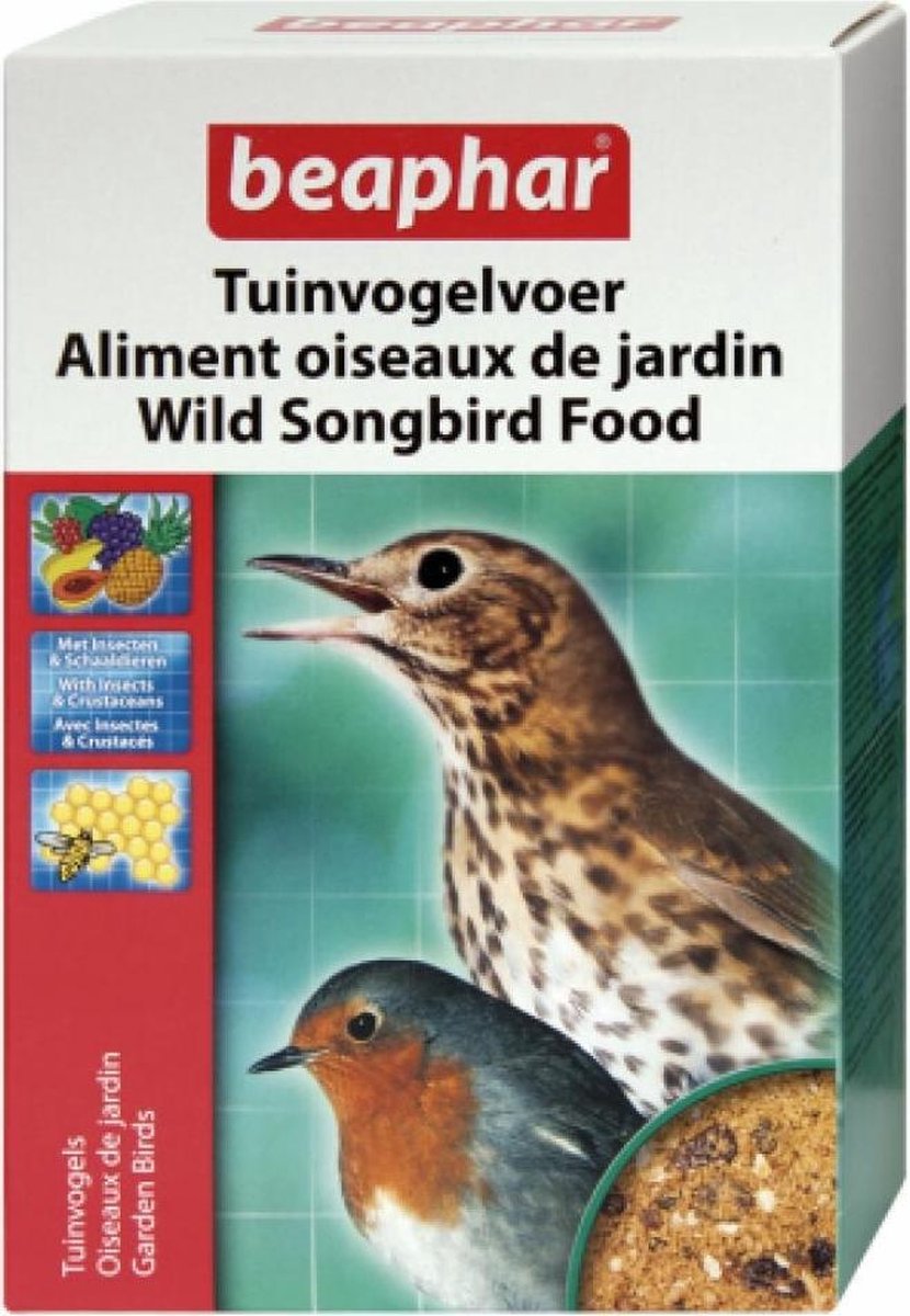 6x Beaphar Tuinvogelvoer 1 kg