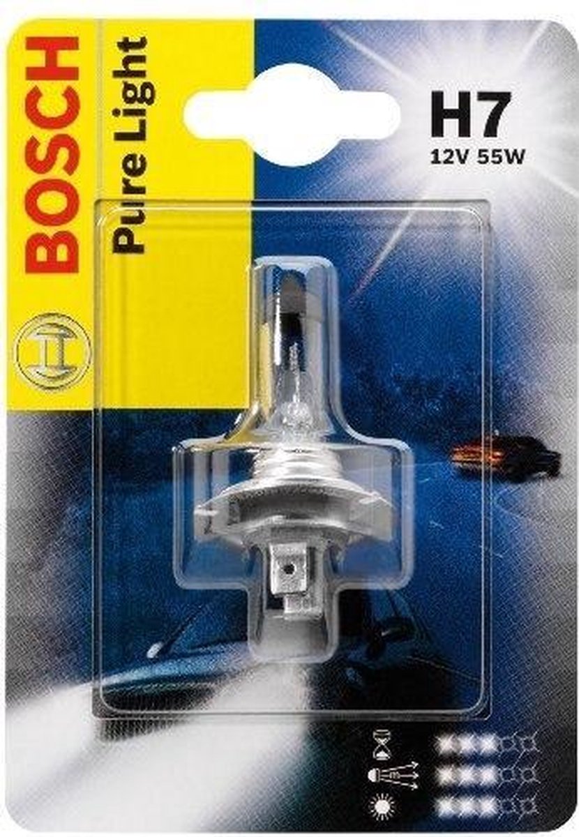 Bosch Pure Light H7 55W PX26d 1987301012