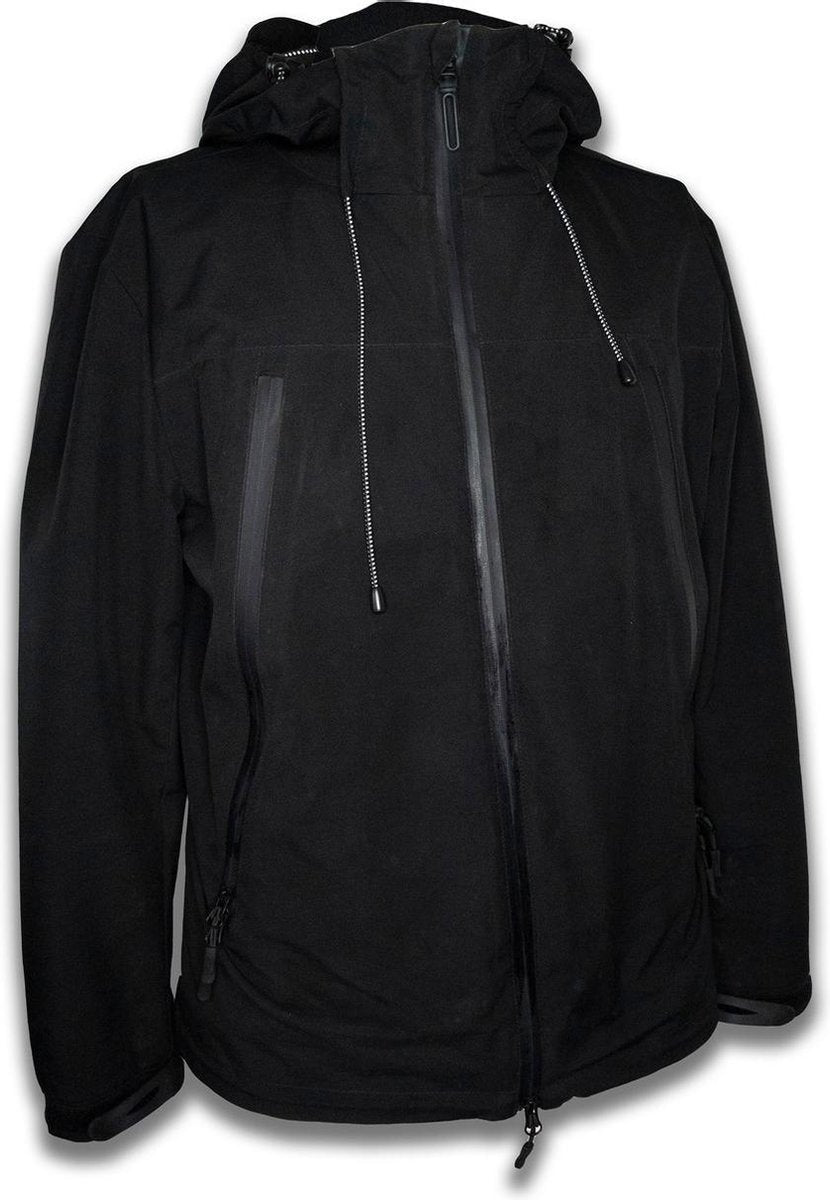 Zwarte Soft Shell Jas  XXL