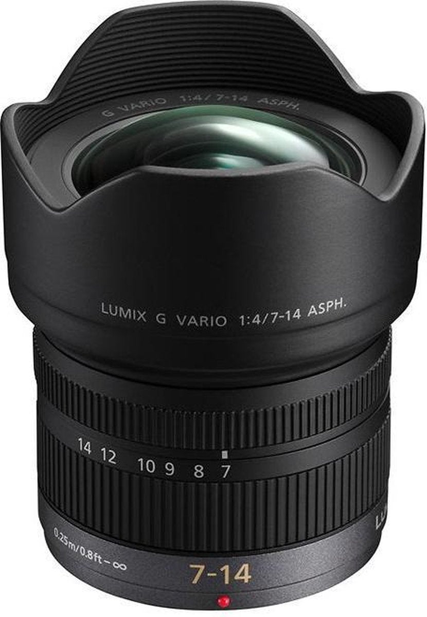 Panasonic 7-14 mm - f/4.0 Lumix G - ultragroothoek zoomlens