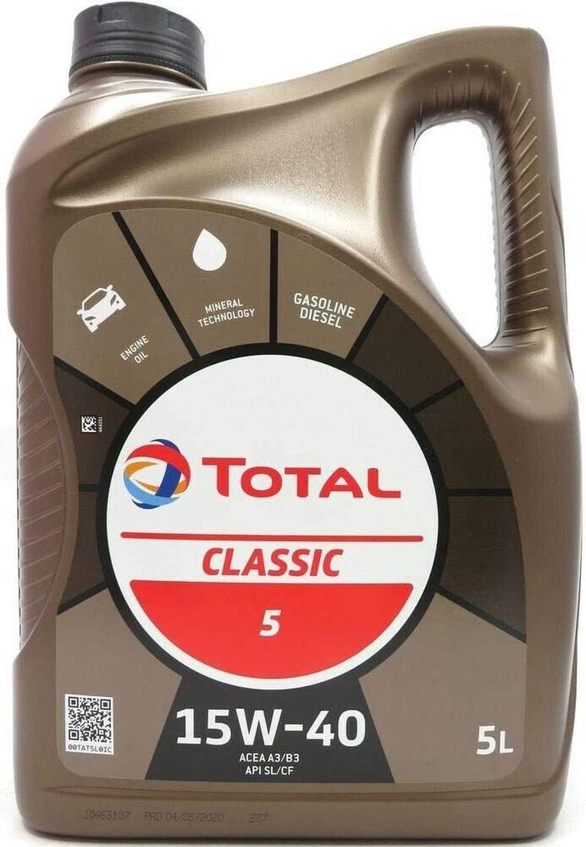 TOTAL CLASSIC 5 15W-40 5 LITER