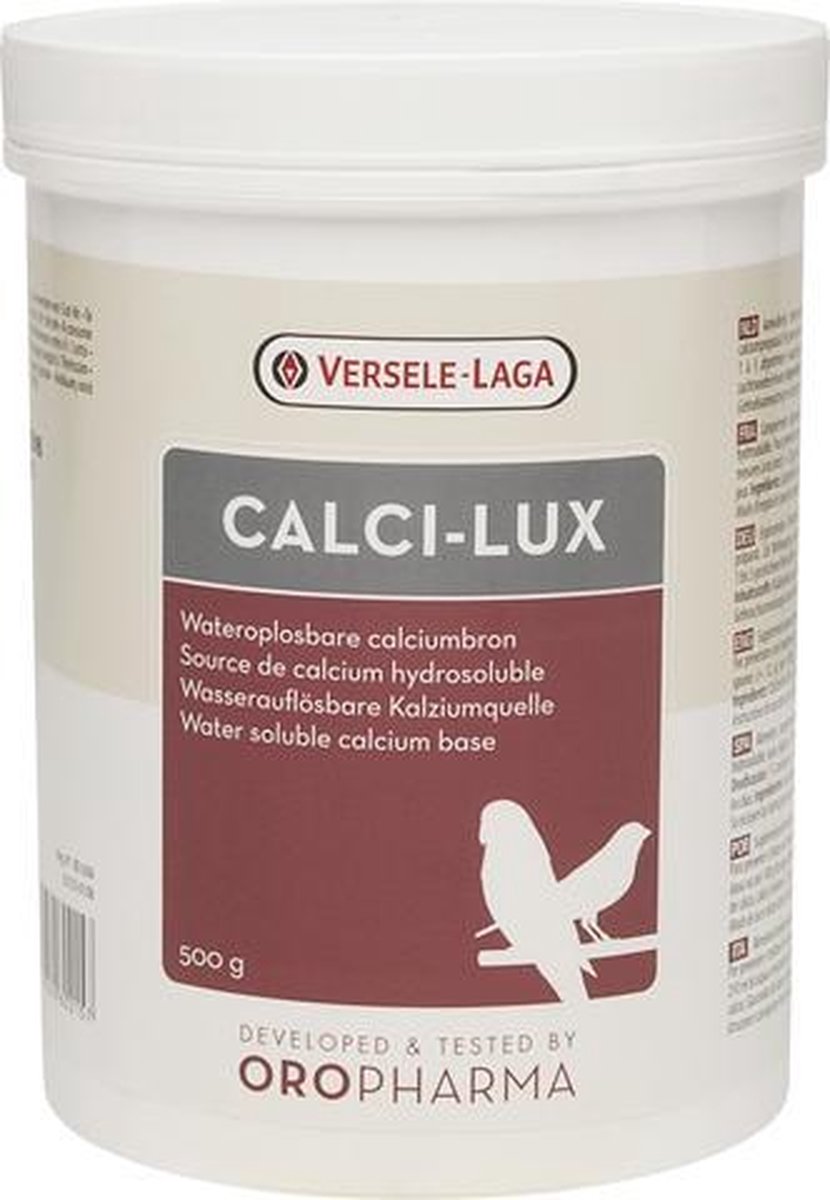 Oropharma calci-lux eischaalvorming/groei - 500 gr - 1 stuks