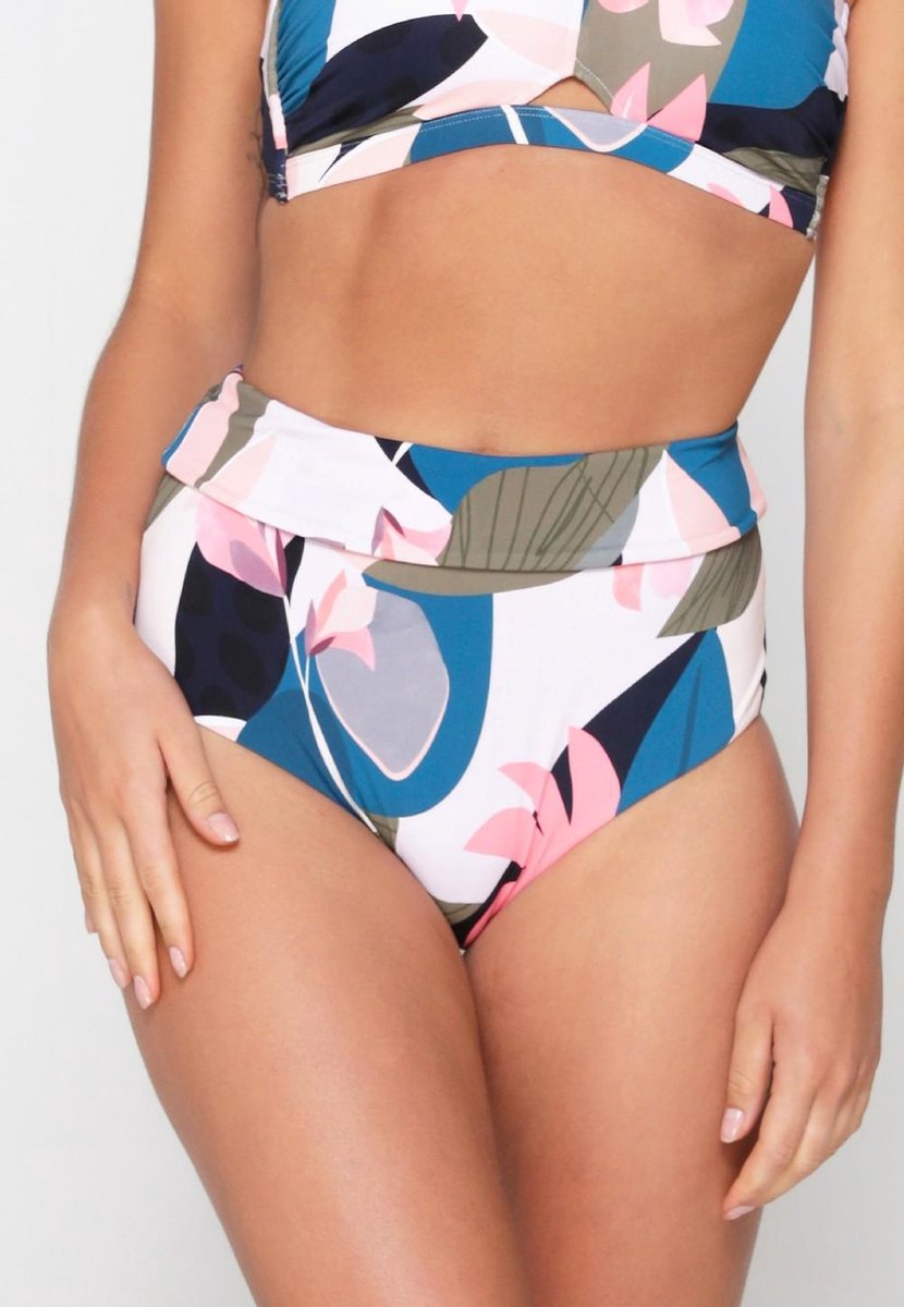 LingaDore Pastel Flower Slip met omslag Multicolour 40