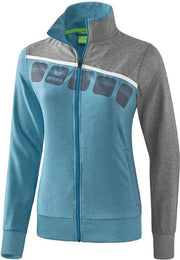 Erima 5-C Dames Presentatiejack - Jassen  - blauw licht - 42