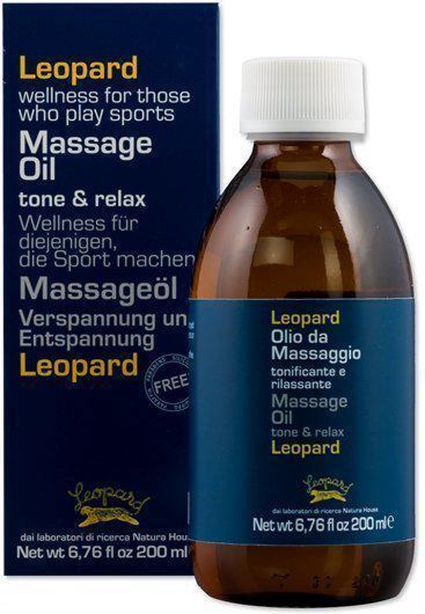 Leopard - 100% Natuurlijke Etherische Massageolie-200 ml.