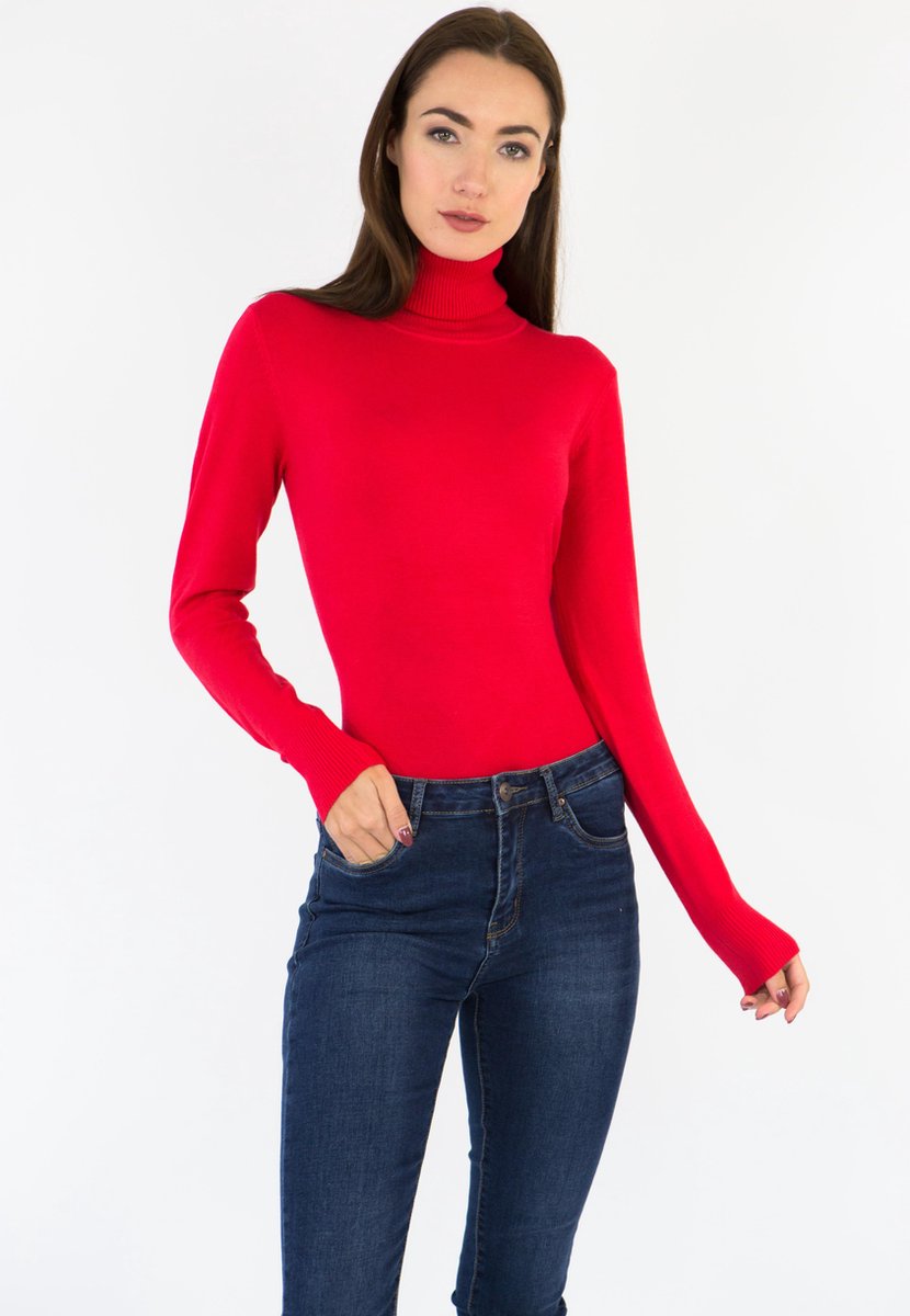Moskito basic dames coltrui rood - L/XL