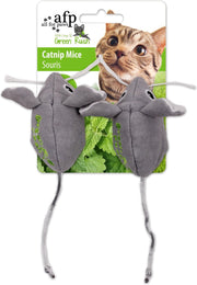 AFP Green Rush Catnip Mice - 2 Pack - 12 g Catnip