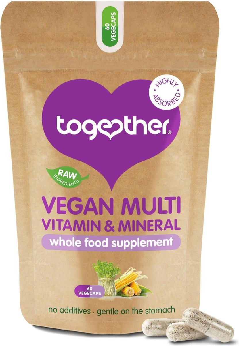 Together Health / Vegan Multivitamine & mineralen (60 caps)