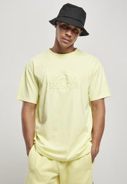 Southpole Heren Tshirt -2XL- 3D Logo Geel