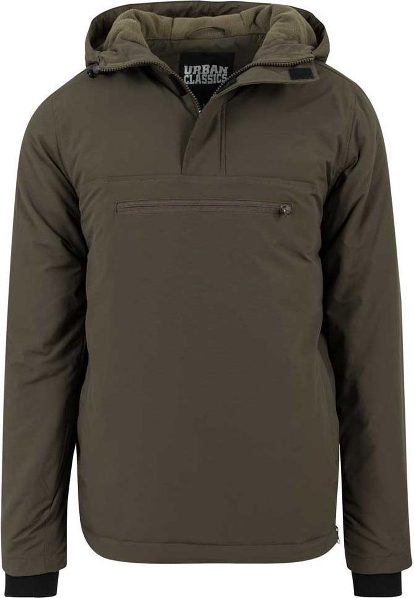 Urban Classics Pullover Jas -XL- Padded Groen