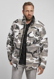Urban Classics Jacket -5XL- M-65 Field Wit/Grijs