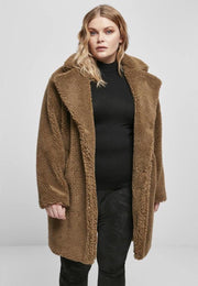 Urban Classics Winterjas -3XL- Oversized Sherpa Bruin