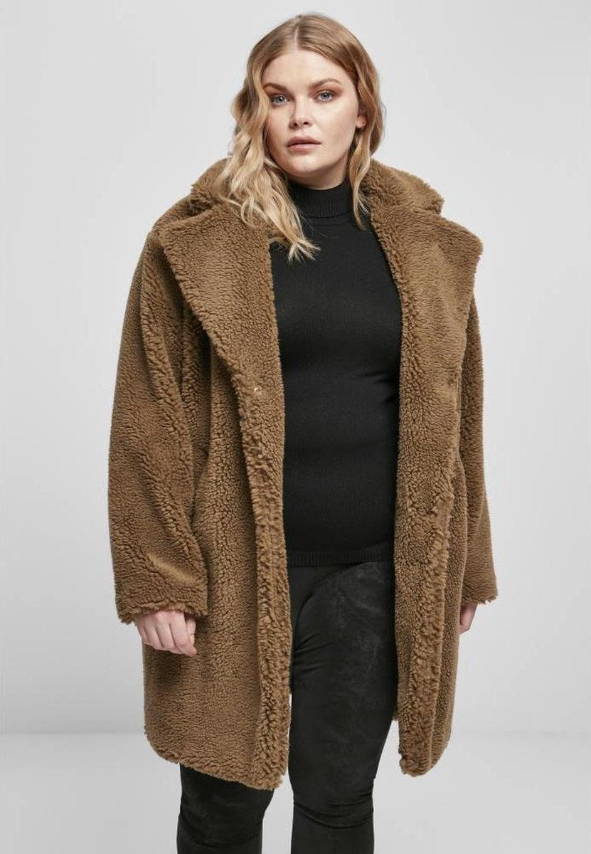 Urban Classics Winterjas -3XL- Oversized Sherpa Bruin
